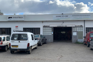 Photo du garage à VILLENEUVE DE BERG : Garage de l'Ibie